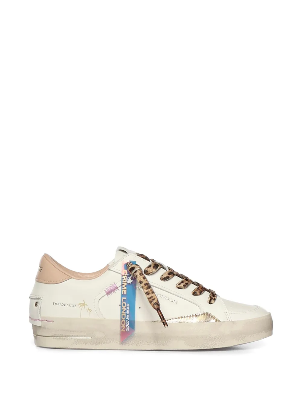Crime London SK8 Deluxe sneakers Beige