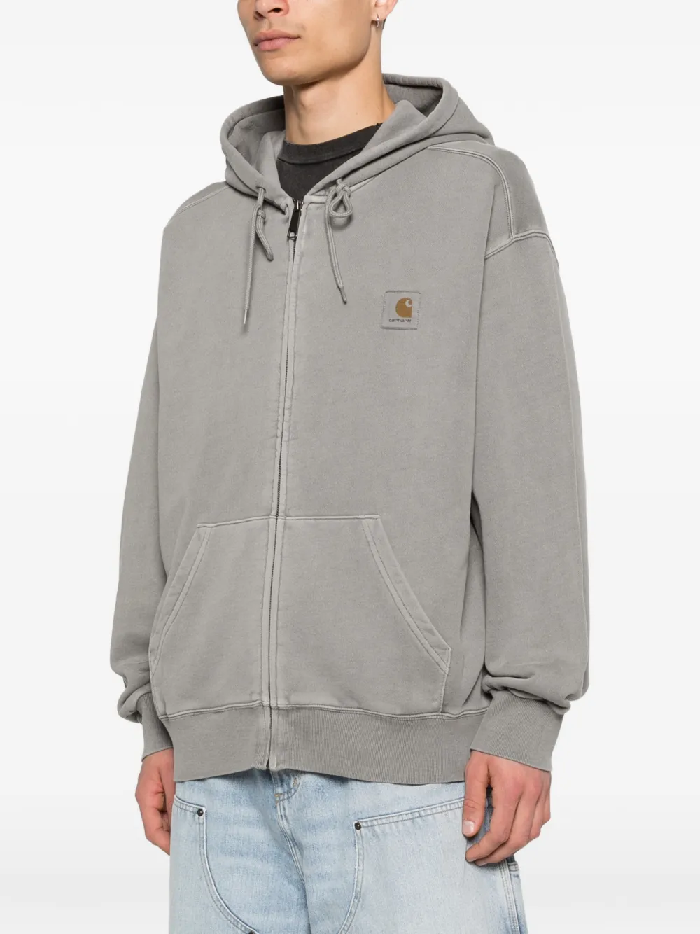 zip-fastening Hoodie