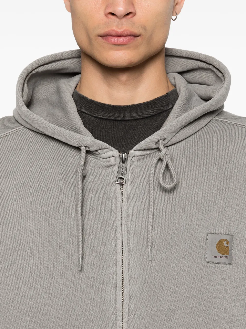 zip-fastening Hoodie