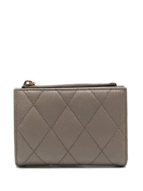 Saint Laurent Cassandre Bijou quilted zip wallet