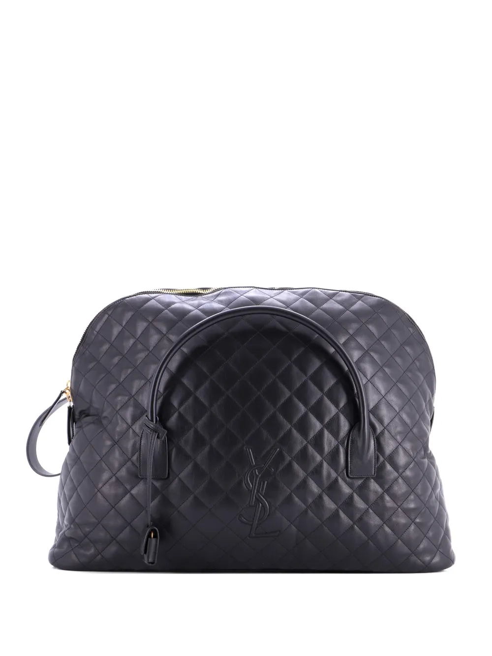 Saint Laurent Pre-Owned ES Giant Quilted Leather travel bag - Nero