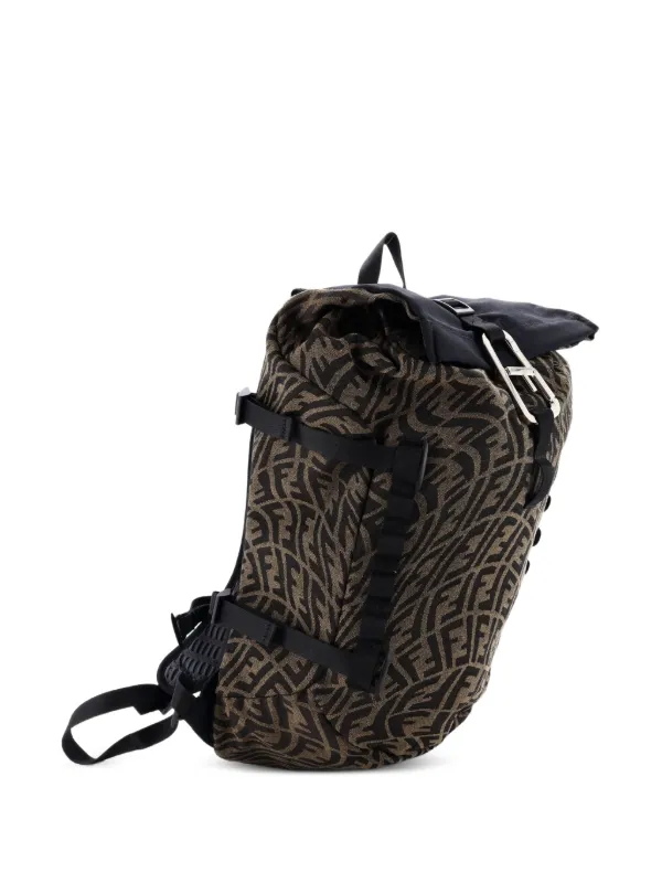 Fendi Sarah Coleman Ferrino Ripstop #242339F13B Fendi Pre-Owned Sarah Coleman Ferrino Ripstop Vertigo Zucca  main image 4