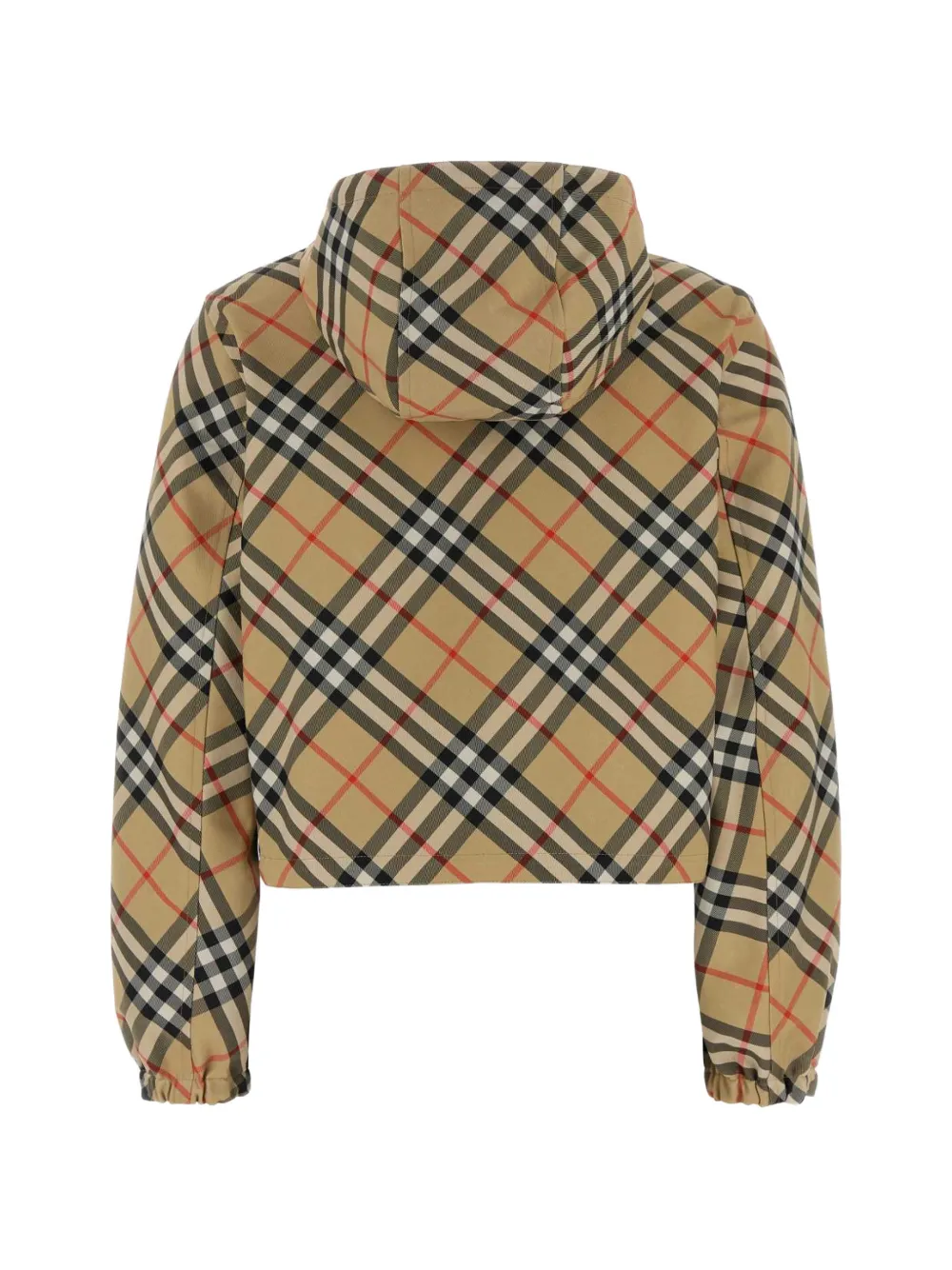  Burberry Embroidered Twill Reversible Jacket - Neutrals 