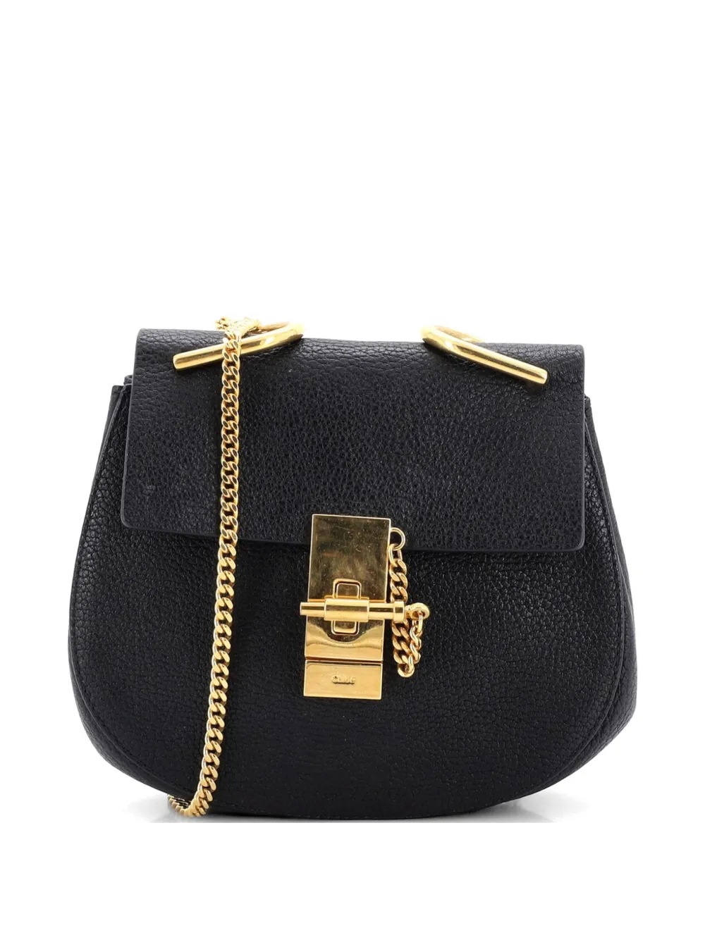 Chloé Pre-Owned Drew Leather Mini crossbody bag - Nero