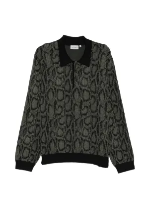 Carhartt WIP logo-embroidered Cotton Polo Shirt | Black | FARFETCH ZA