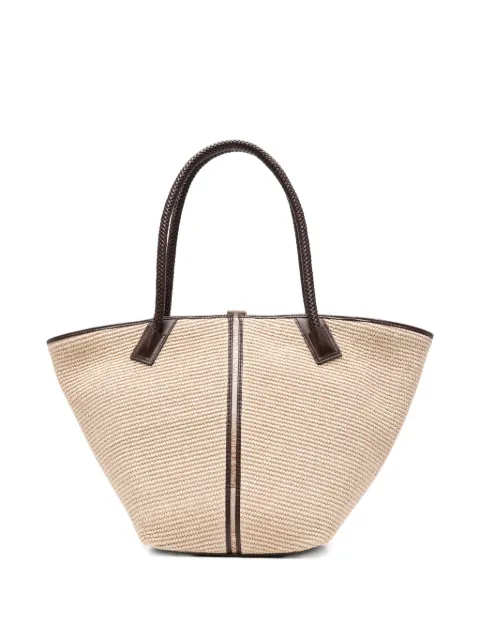 Alexander Smith large Lauren braided-handle tote bag