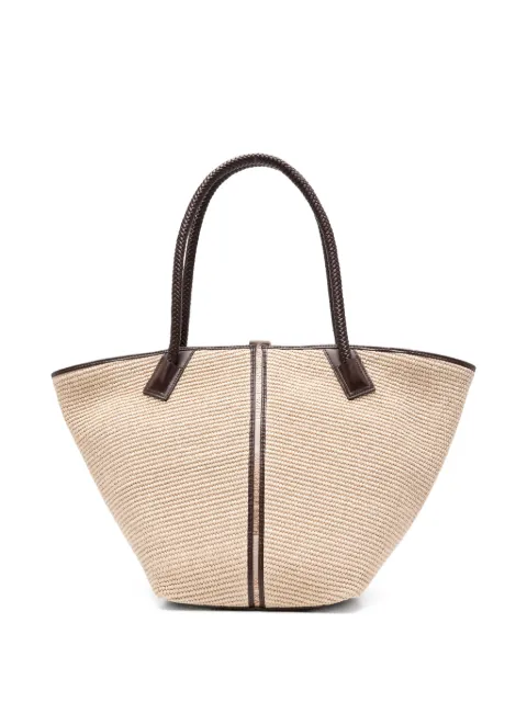 Alexander Smith large Lauren braided-handle tote bag