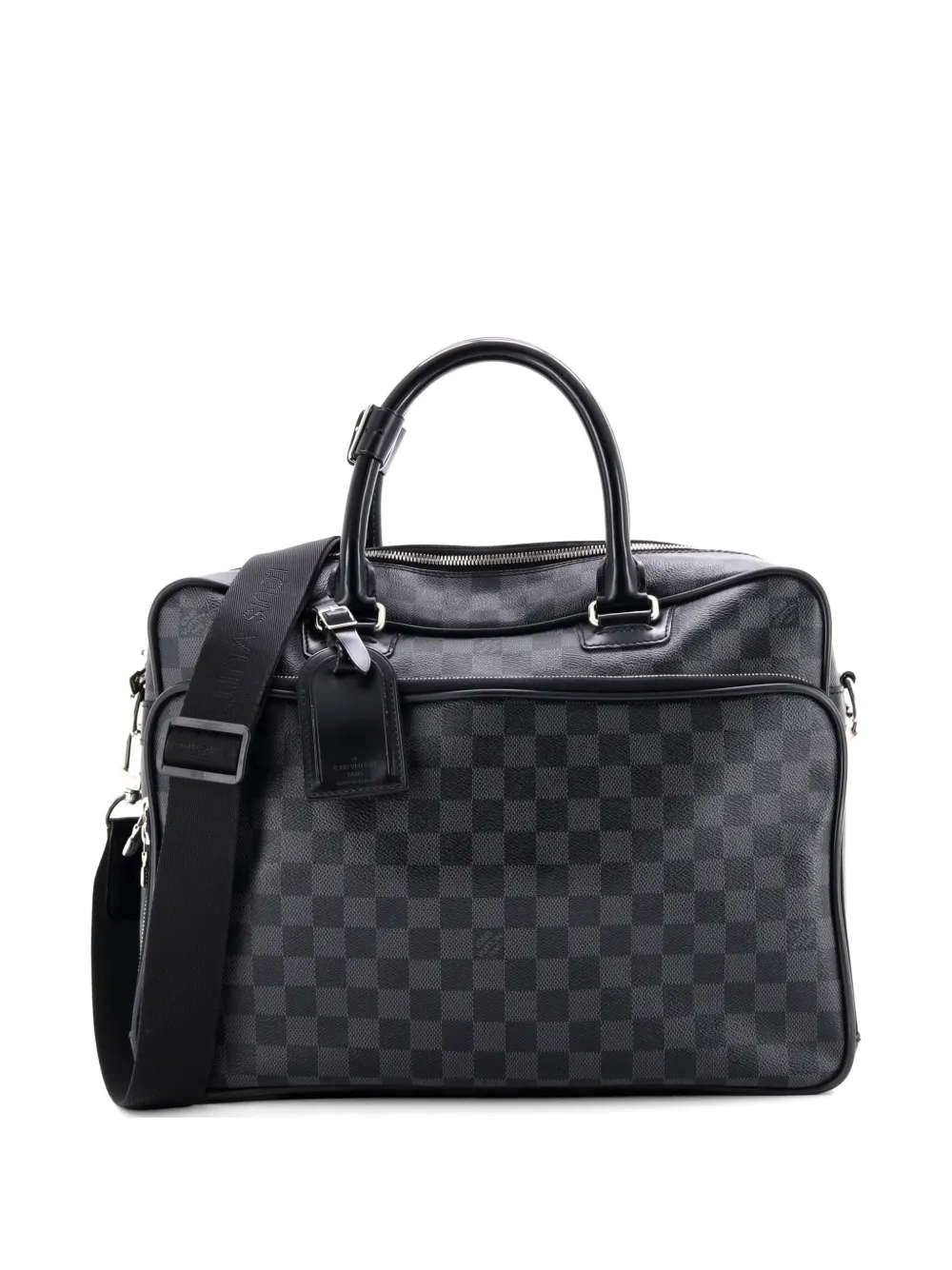 Louis Vuitton Pre-Owned Icare Laptop Bag Damier Graphite business bag - Nero