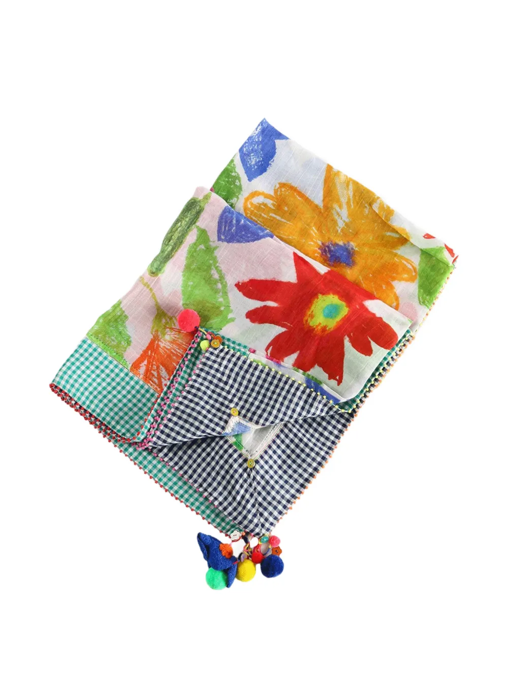 Péro Floral Print Scarf In Multi