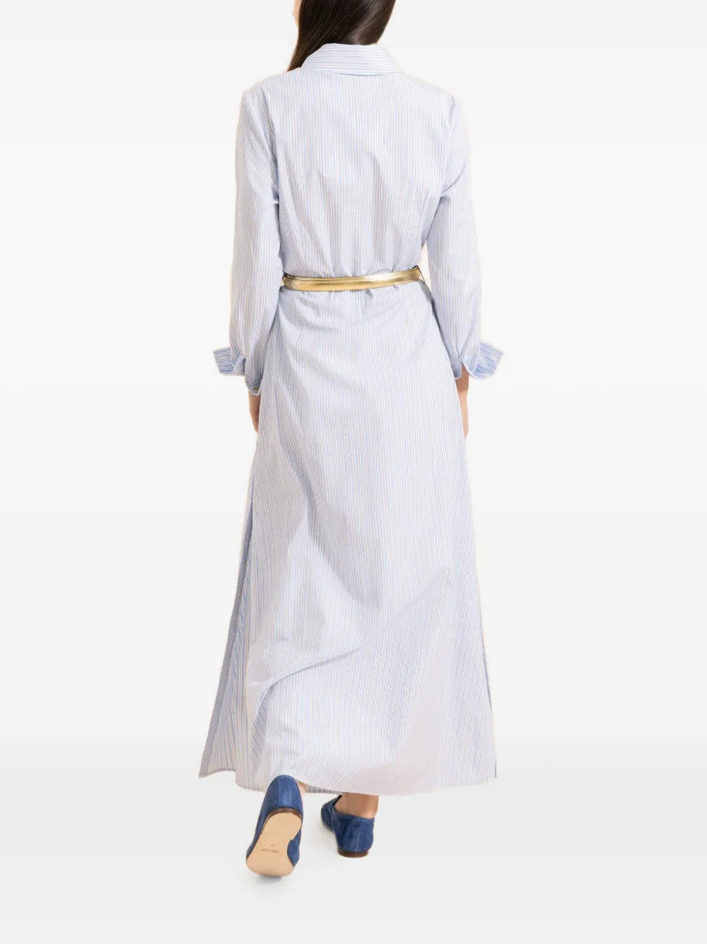  Dmn Paris Vestido Largo Yvette - Azul 