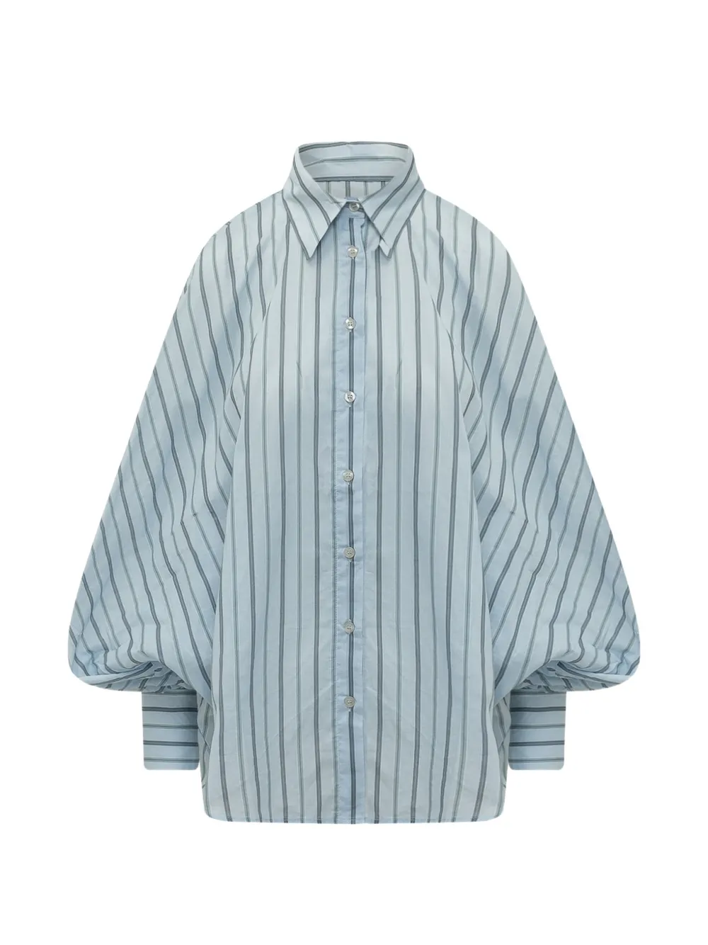 SoSUE striped long sleeve blouse - Blu