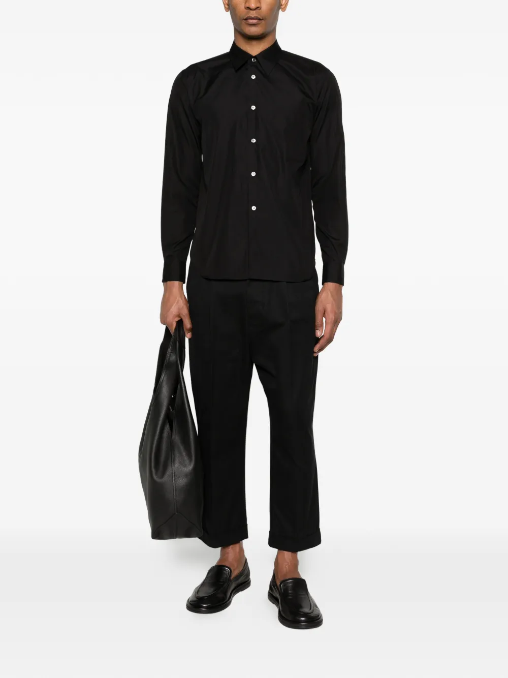  Comme Des Garçons Black Patch-pocket Shirt 