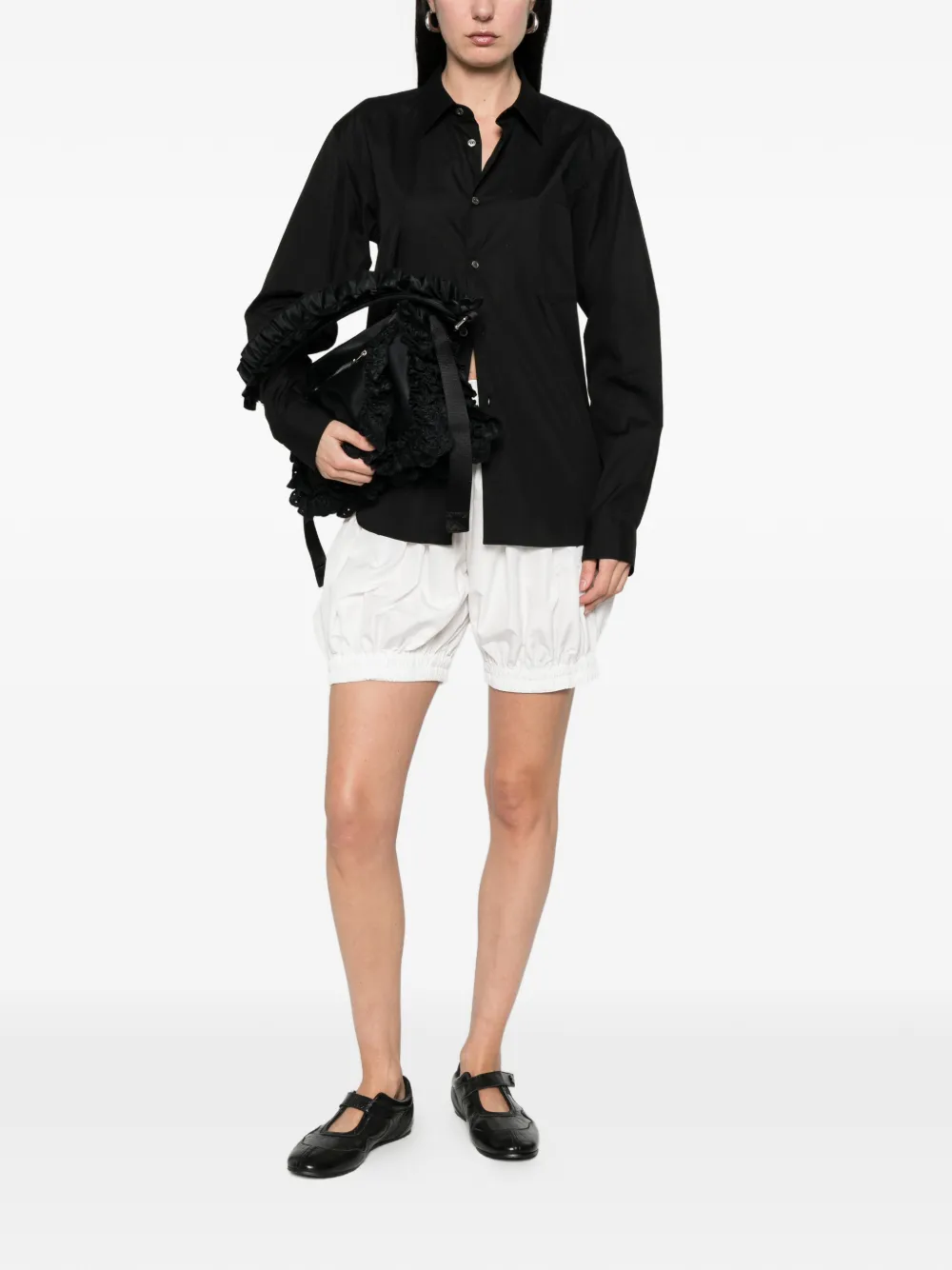  Comme Des Garçons Black Patch-pocket Shirt 