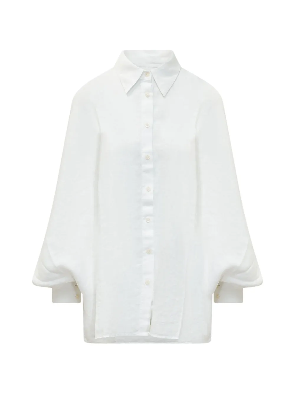 SoSUE balloon-sleeve blouse - Bianco