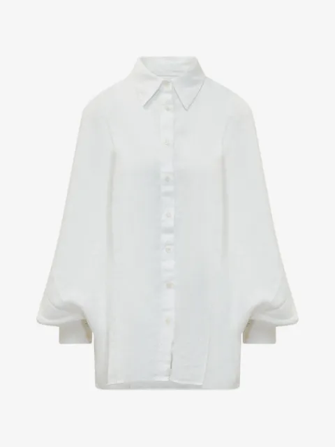 SoSUE blusa con mangas farol