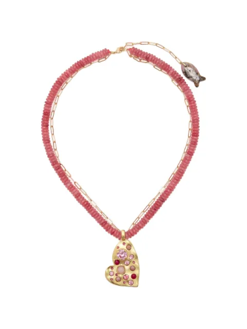 Oceanus Sweetheart beaded necklace