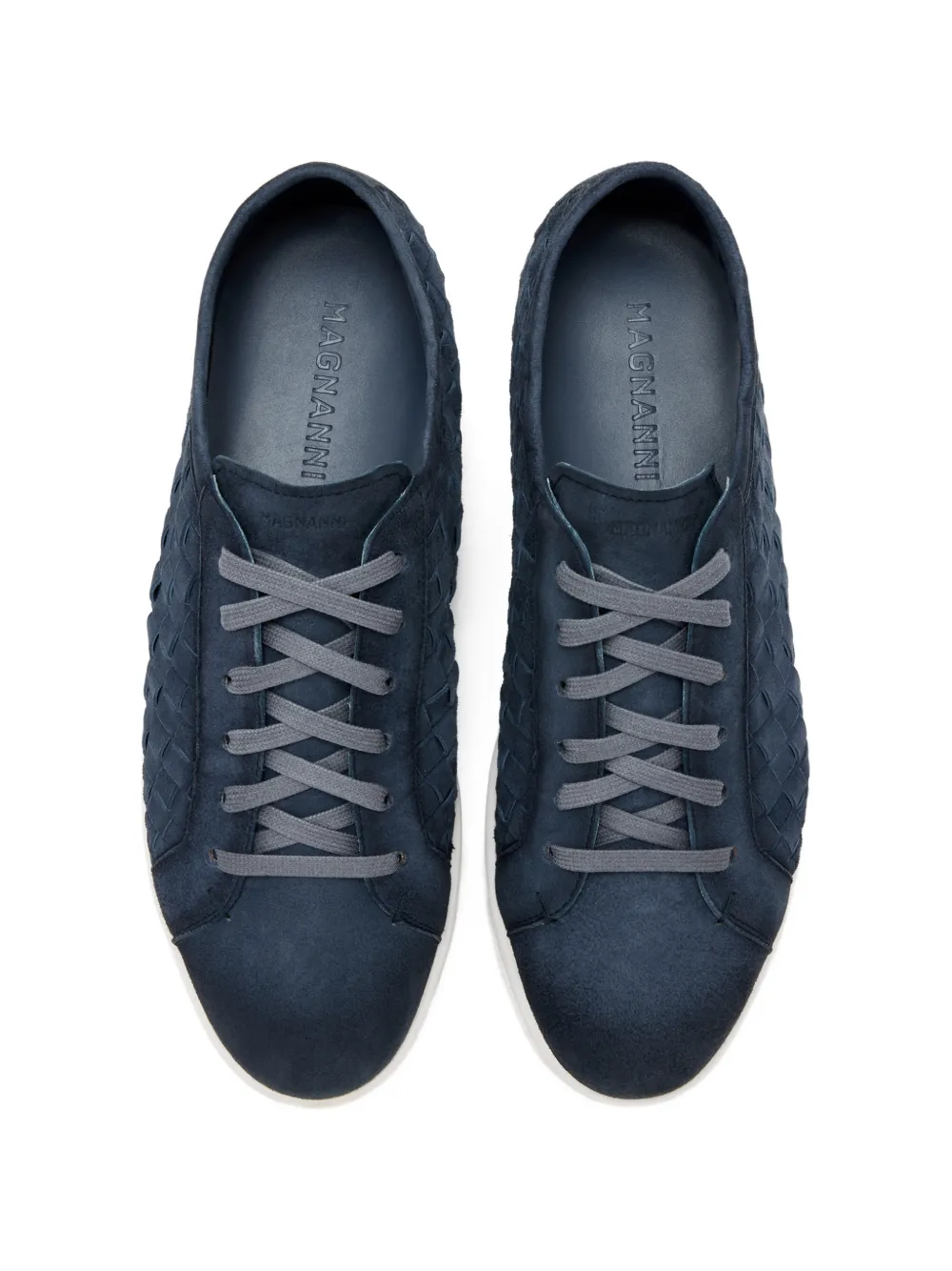 Magnanni Geweven sneakers Blauw