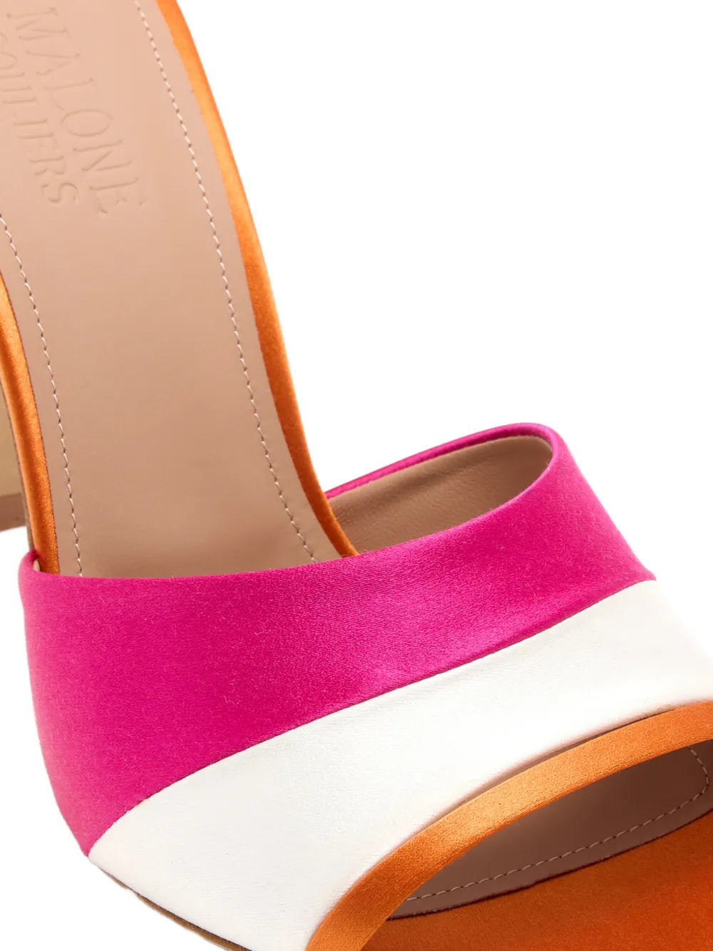 Malone Souliers Roxanne colourblock sandals Oranje