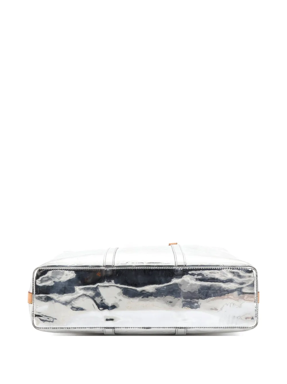  Louis Vuitton Pre-owned Neo Porte Documents Voyage Monogram Mirror Coated Canvas Business Bag - Silver 