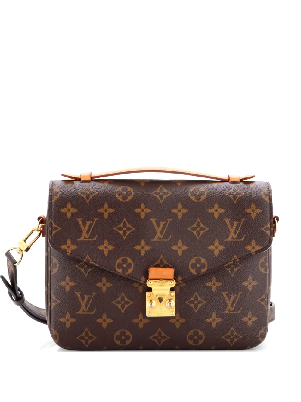 Louis Vuitton Pre-Owned Pochette Metis Monogram Canvas crossbody bag - Braun