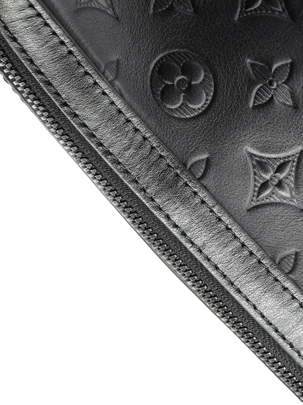 Duo Messenger Bag Monogram Shadow Leather Crossbody Bag