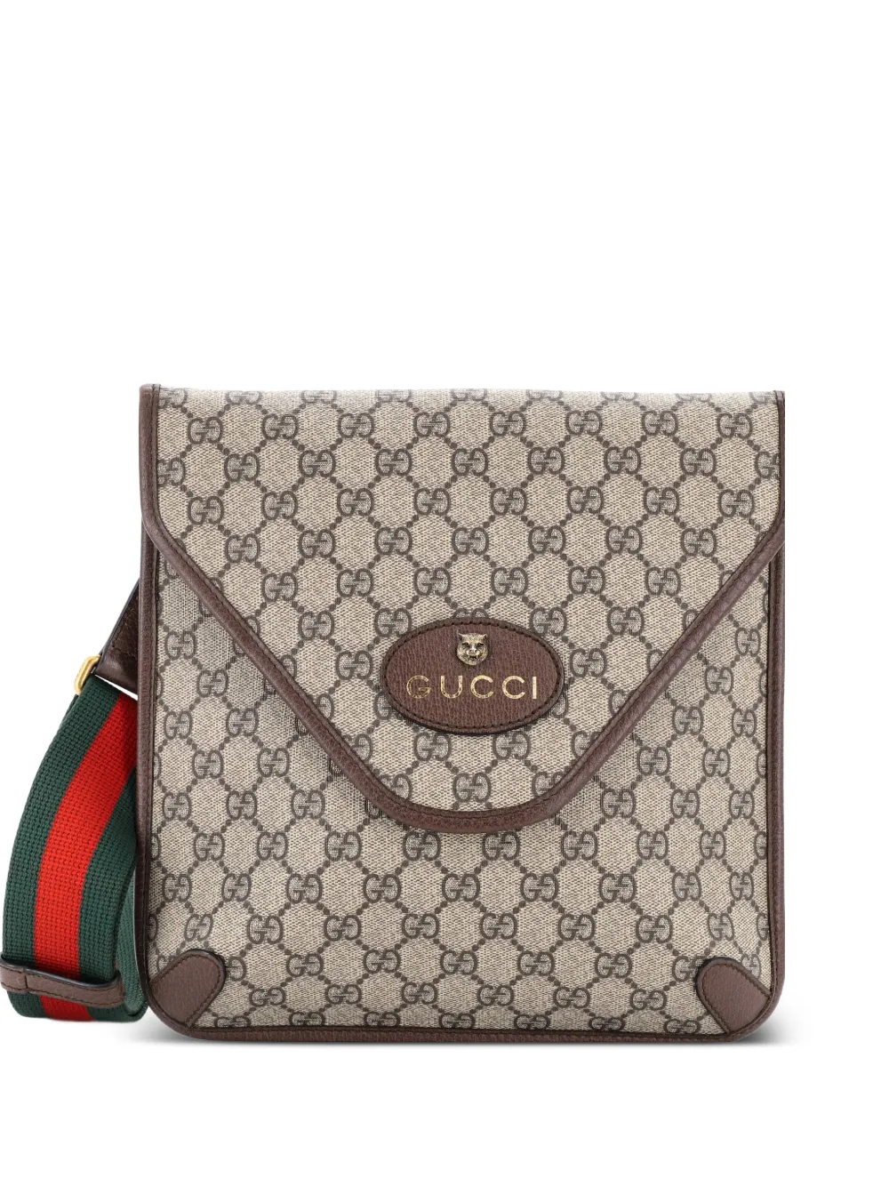 Gucci Pre-Owned Neo Vintage Envelope Messenger GG Coated Canvas Medium crossbody bag - Marrone