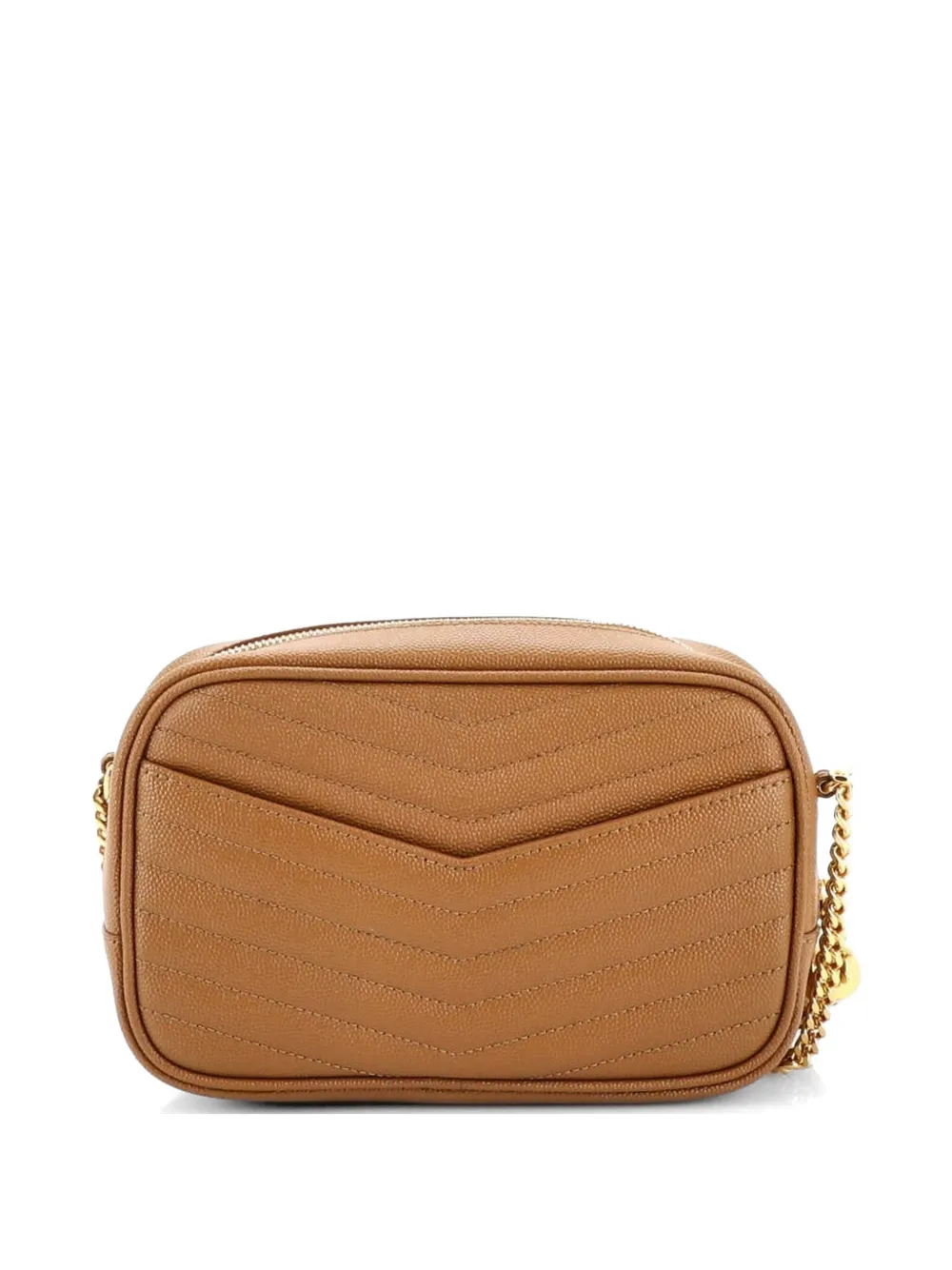 Loulou Matelasse Chevron Leather Mini Crossbody Bag