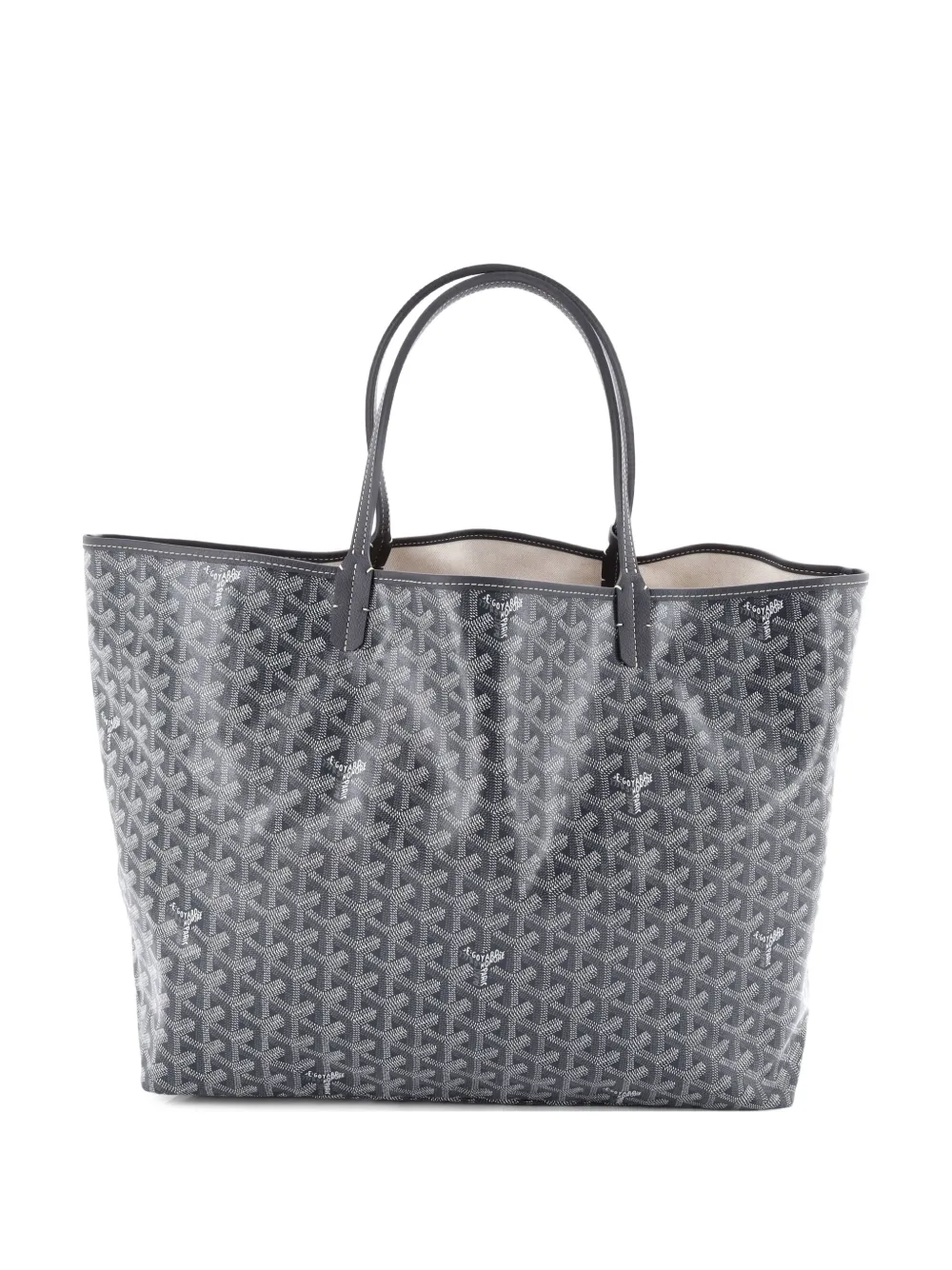 Goyard Pre-Owned Saint Louis Coated Canvas GM tote bag - Grigio
