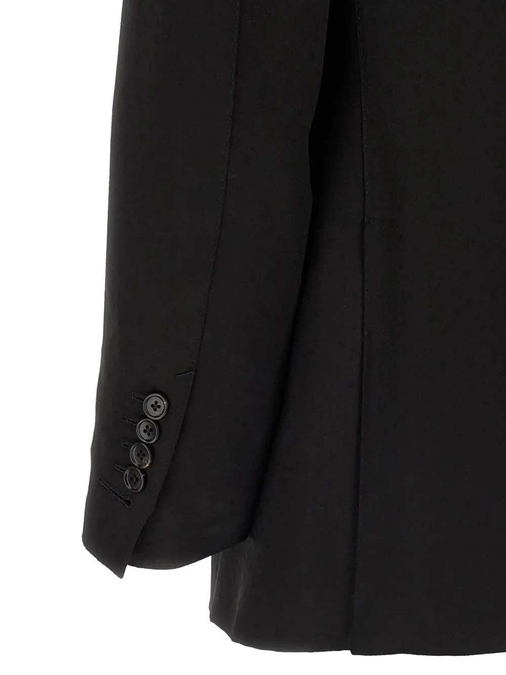 TOM FORD Blazer met dubbele rij knopen Zwart