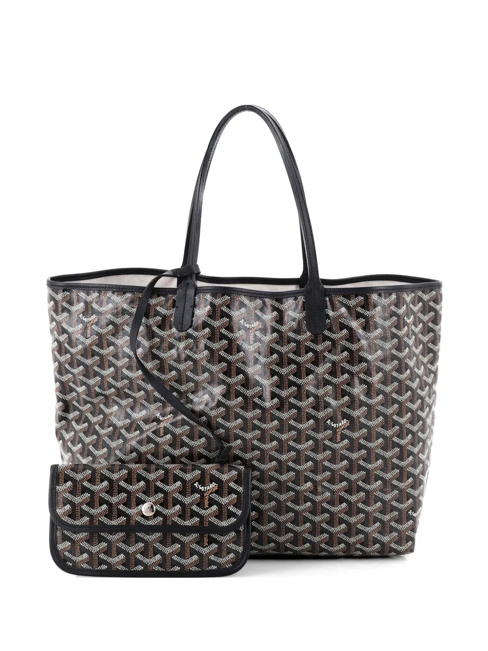 Goyard Pre-Owned Saint Louis Coated Canvas PM tote bag - Nero