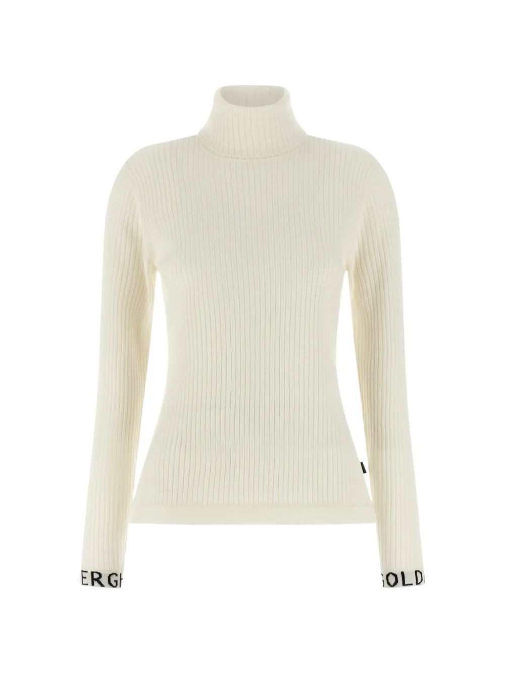 Goldbergh Mira ribbed turtleneck sweater - Weiß