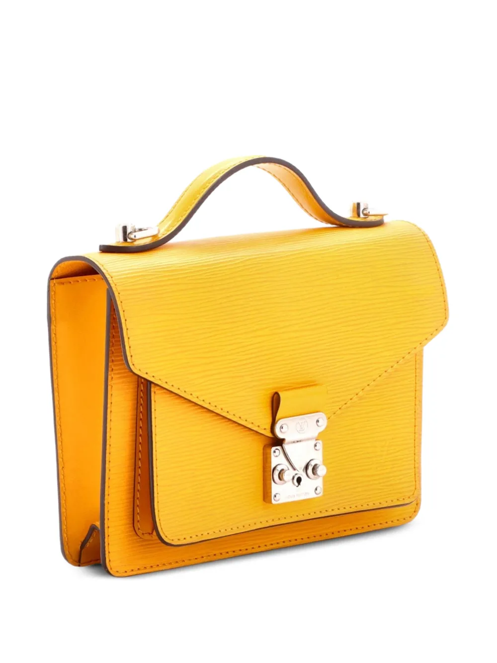 Louis Vuitton Pre-Owned Monceau Handbag Epi Leather BB satchel - Giallo