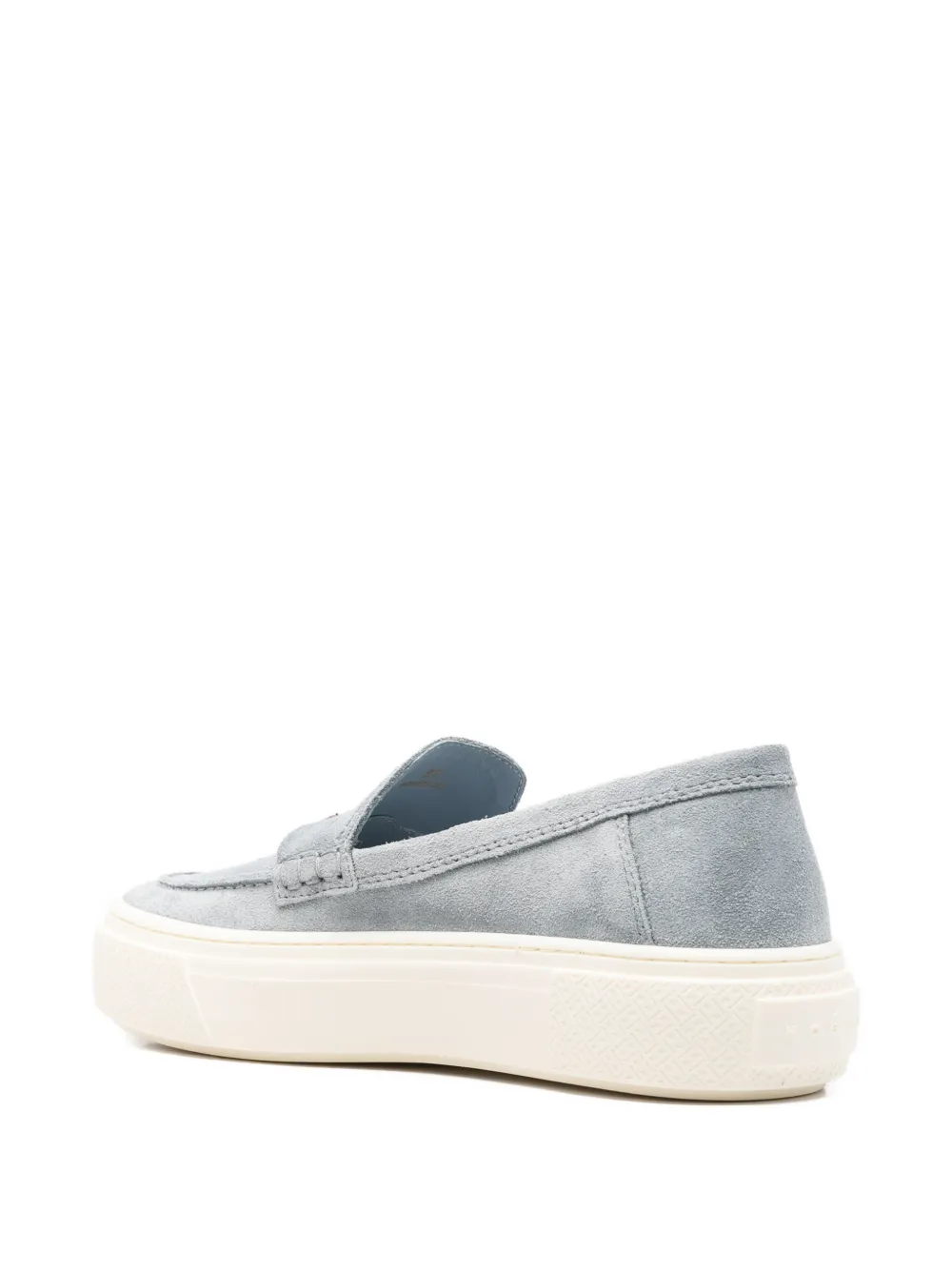 Hogan Loafers met metalen afwerking Blauw
