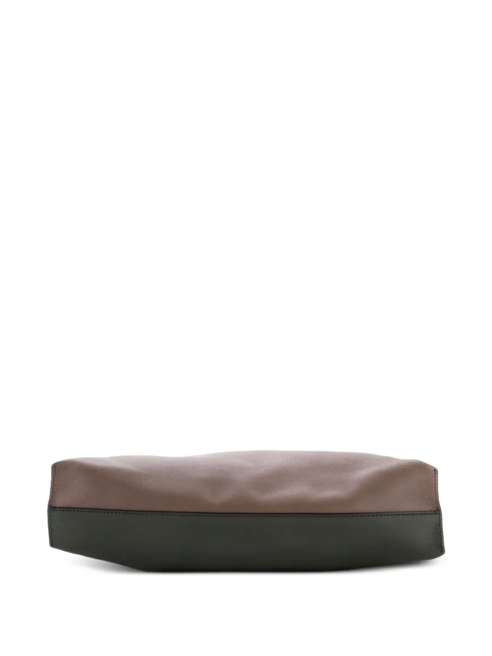 T Messenger Leather Large Crossbody Bag