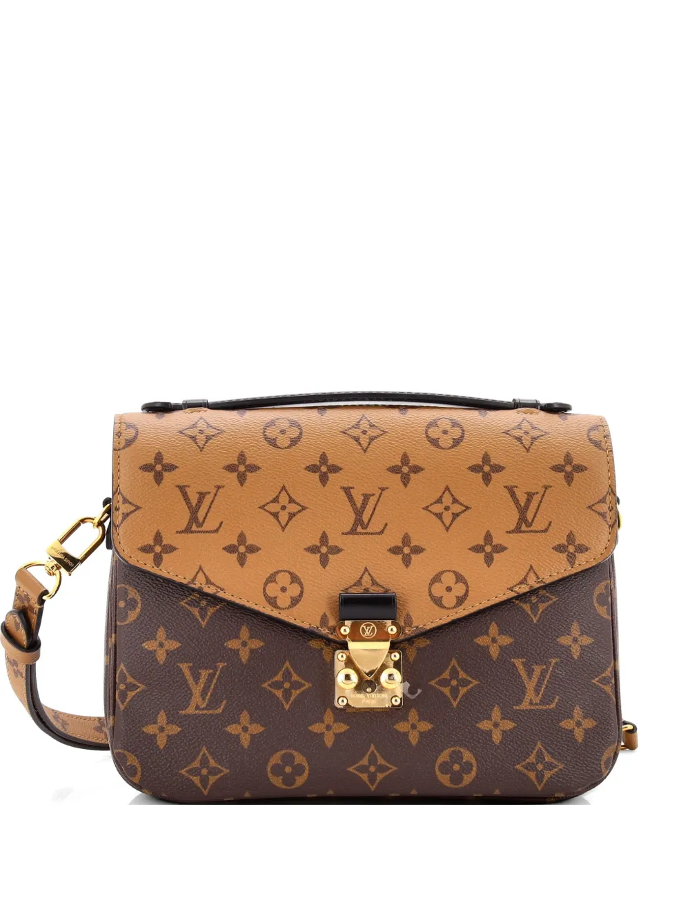 Louis Vuitton Pre-Owned Pochette Metis Reverse Monogram Canvas crossbody bag - Braun