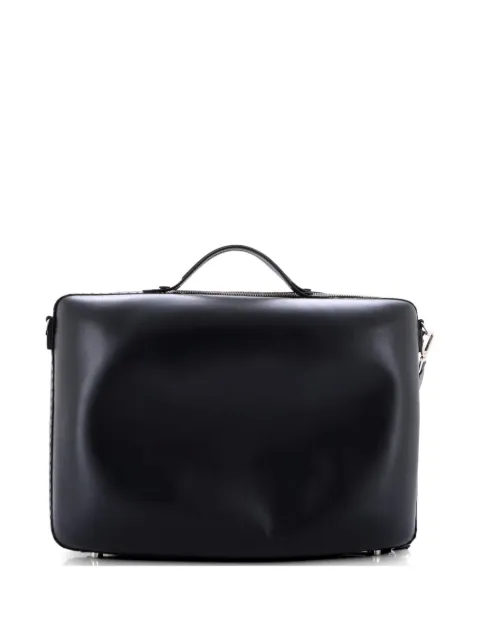 Fendi Pre-Owned FF Zip Around Travel Bag Leather Large business bag