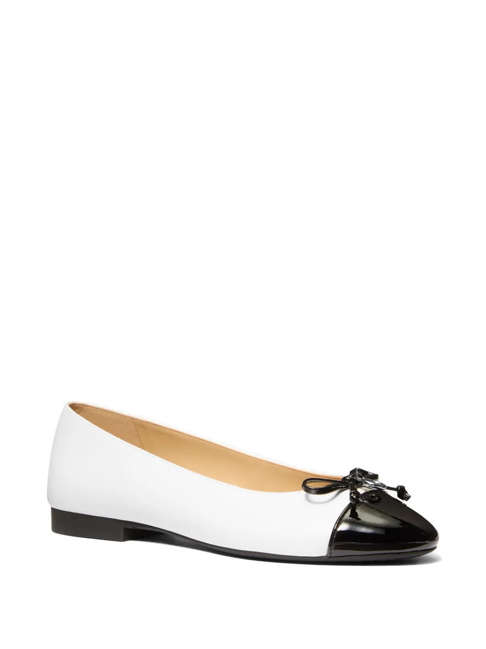 Michael Kors Piper cap-toe ballet flats Wit