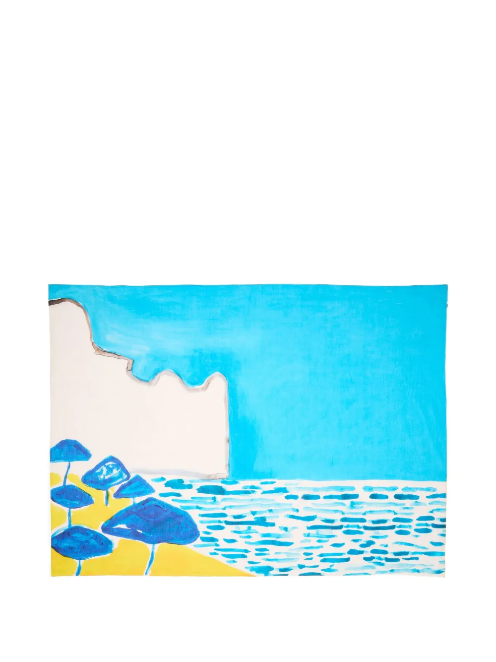 Michael Kors Kaftan mit grafischem Print - Blau