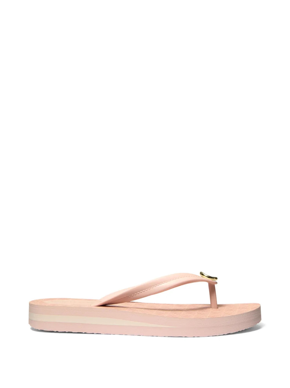 Michael Kors Posie teenslippers met logo Roze