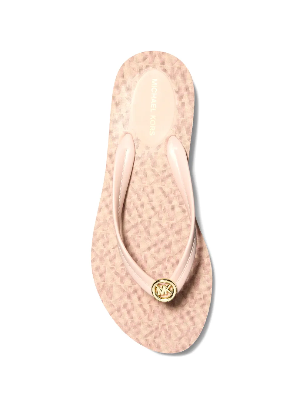 Michael Kors Posie teenslippers met logo Roze
