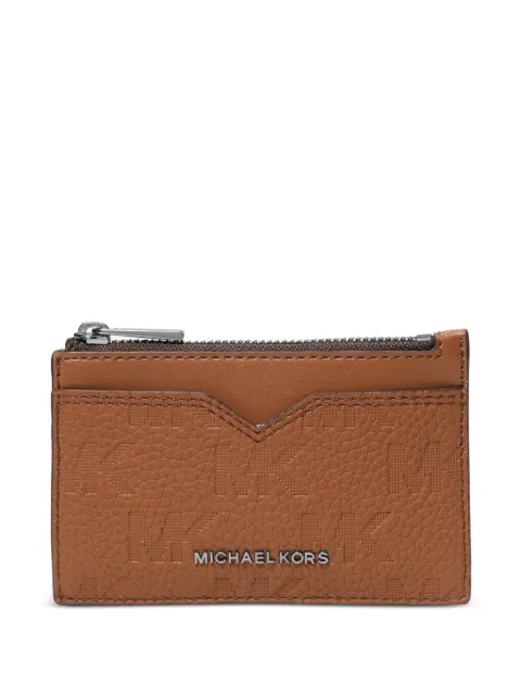 Michael Kors porte-cartes à fermeture zippée