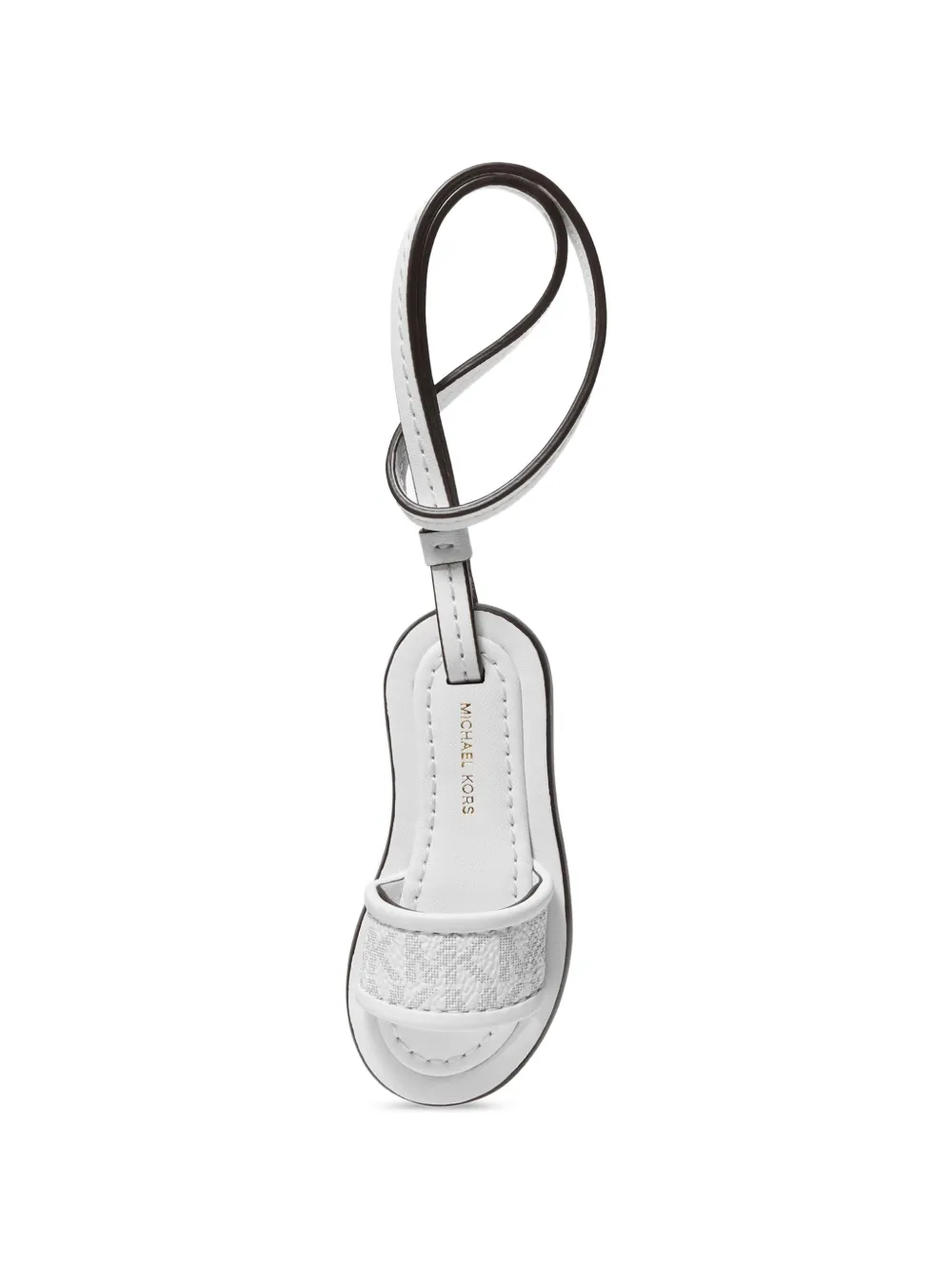 Michael Kors Slide logo-print bag charm