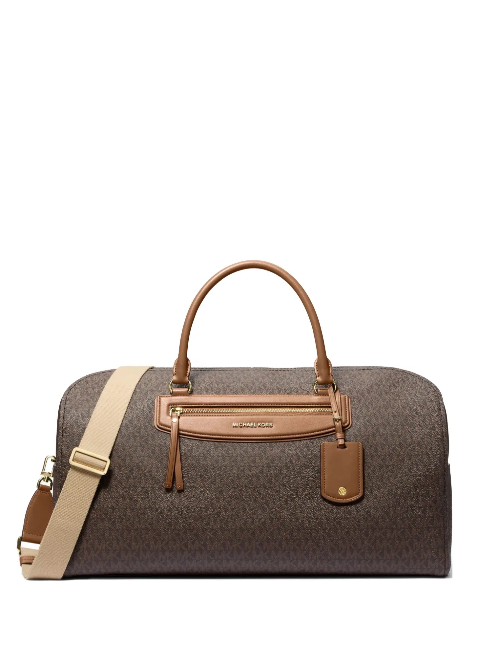 Michael Kors large Jet Set travel bag - Marrone