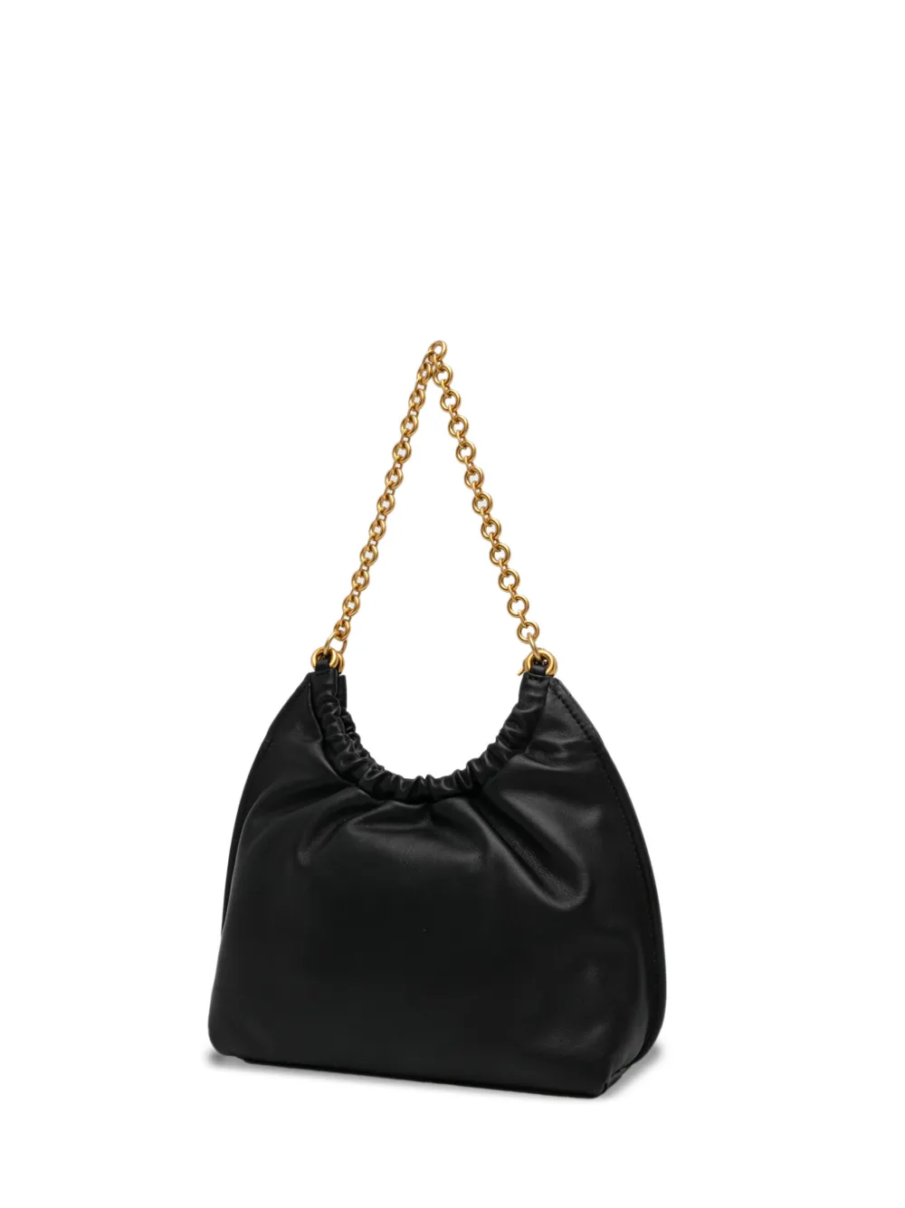 Michael Kors Medium Indie schoudertas met ketting Zwart