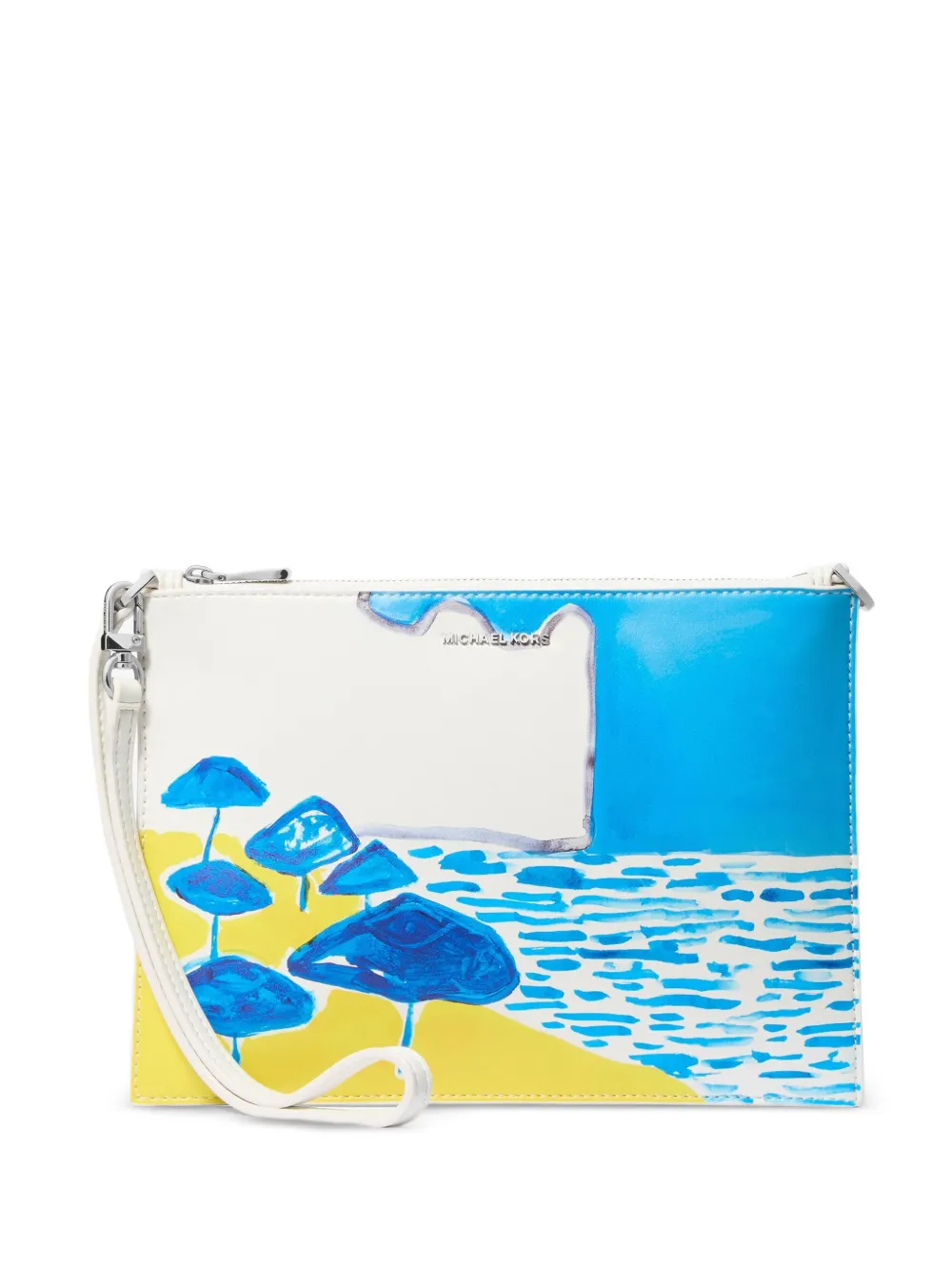 Michael Kors Clutch Beach Club - Bianco