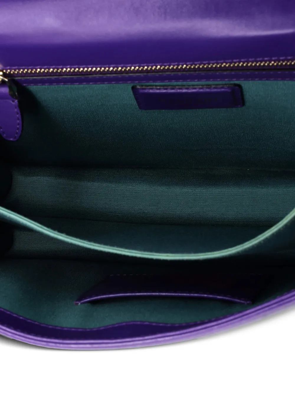 Serpenti Forever Top Handle Bag Leather Medium Satchel