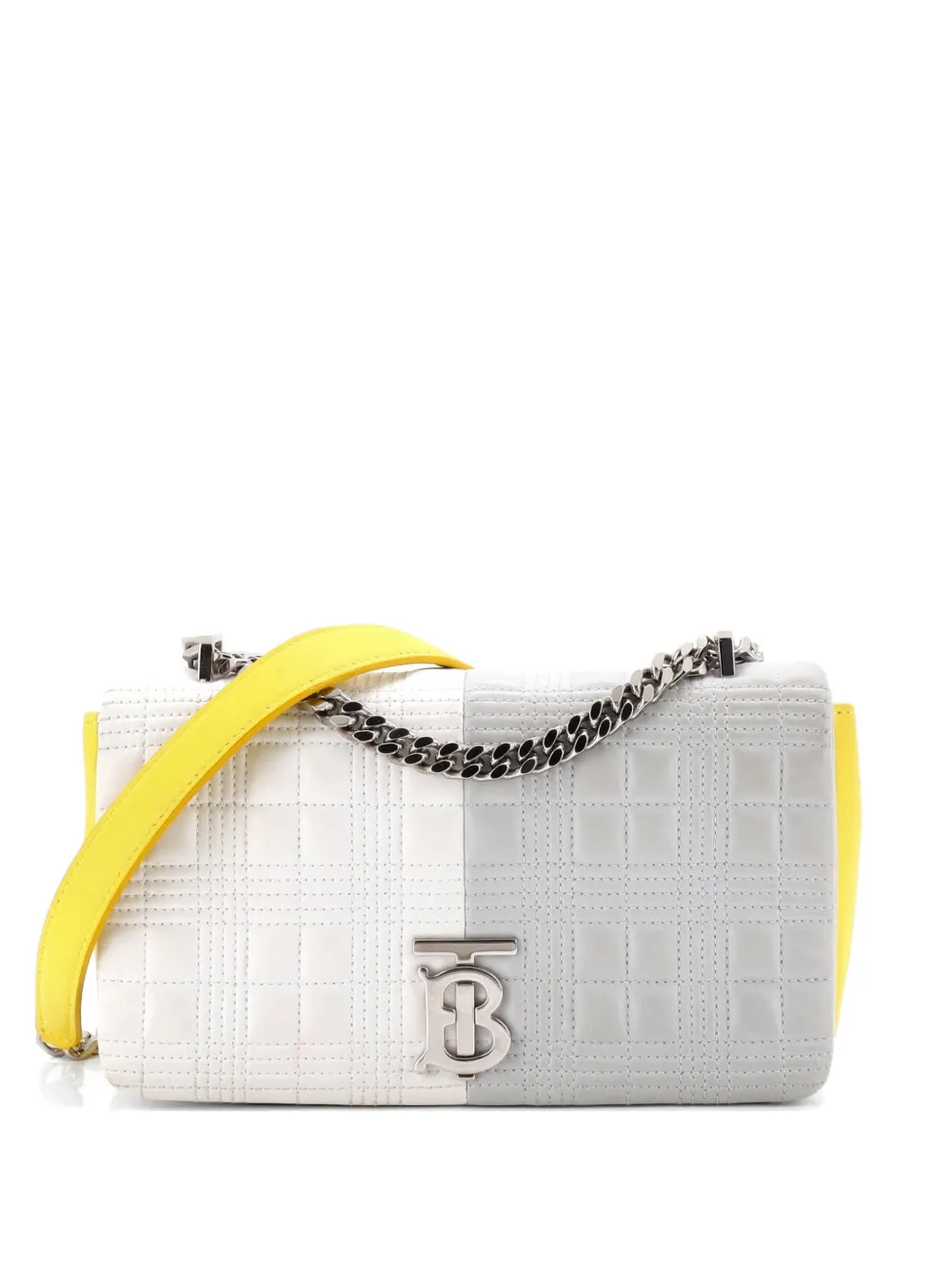 Burberry Pre-Owned Lola Quilted Lambskin Small shoulder bag - Grey