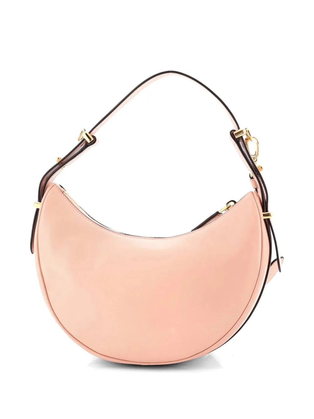 Arque Half Moon Leather Small Hobo Bag