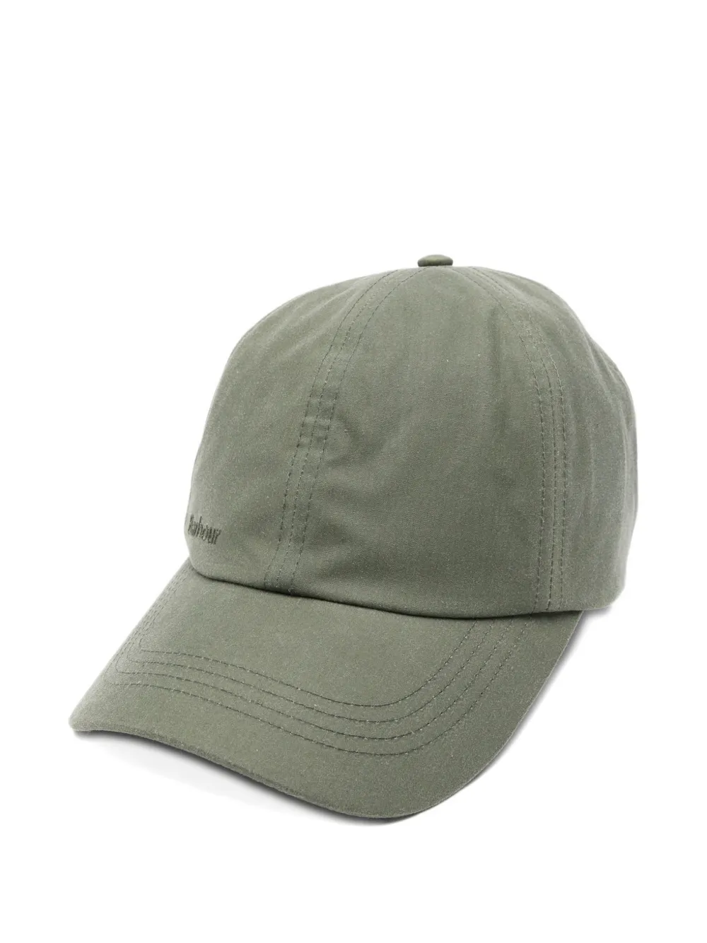 Barbour logo-detail baseball cap - Verde