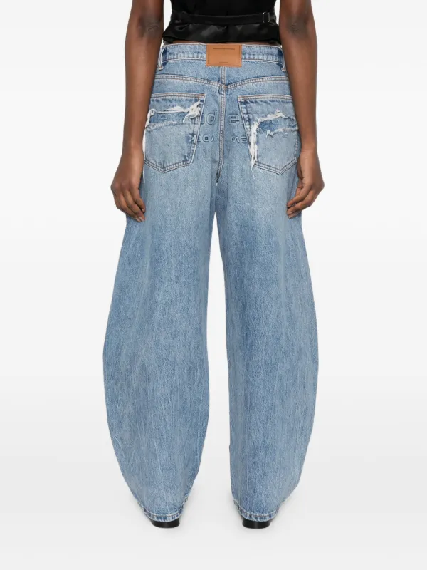 Alexander Wang wide-leg five-pocket Jeans | Blue | FARFETCH